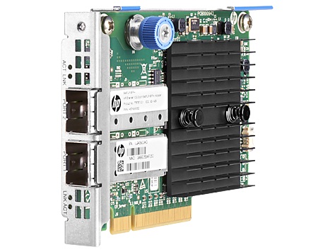 779798-B21 | HP Ethernet 10GB 2-Port 546FLR-SFP+ Adapter PCI Express 3.0 X8 2 Port (S) Optical Fibre