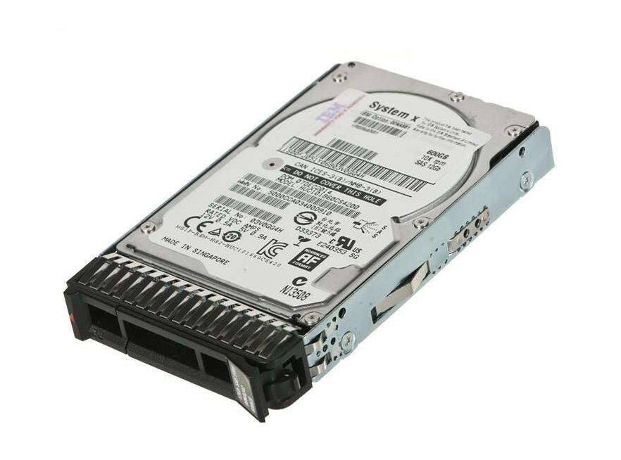 7944-5433 | Lenovo 600GB 10000RPM SAS 6Gbps Hot Swap 2.5-inch Internal Hard Drive
