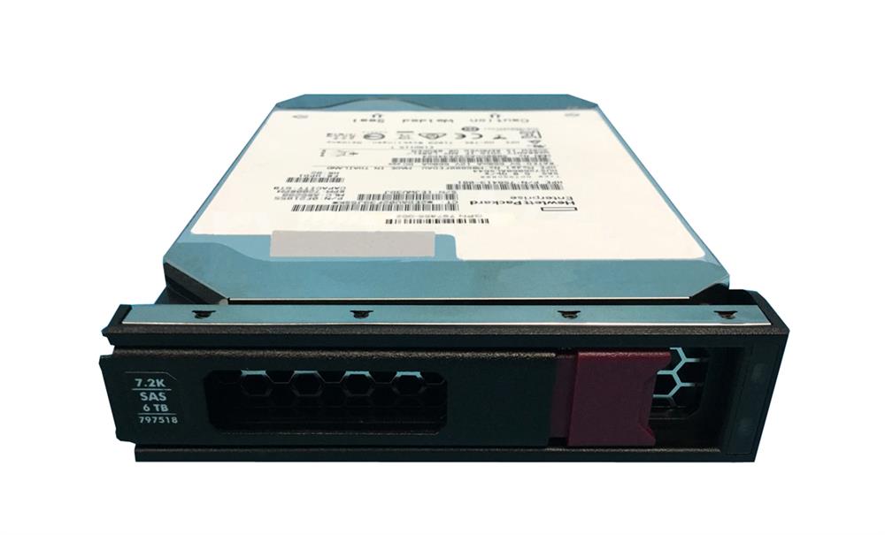 797518-001 | HP 6TB 7200RPM SAS Gbps 3.5 64MB Cache Hard Drive