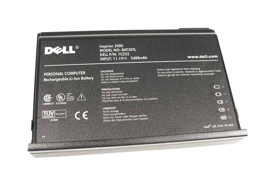7C522 | Dell Inspiron 3500 Lithium Ion Battery