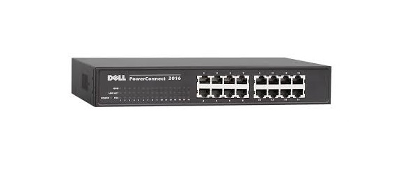 7H989 | Dell PowerConnect 2016 16-Ports 10/100 Fast Ethernet Switch