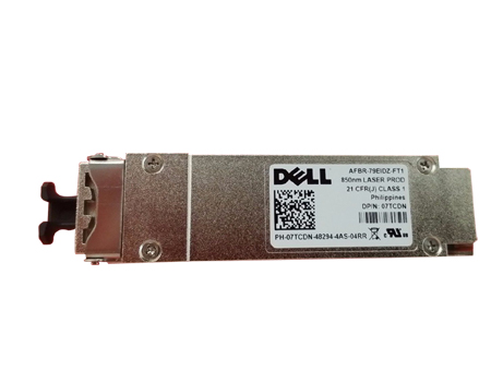 7TCDN | Dell QSFP+ Transceiver Module, 40 Gigabit Ethernet