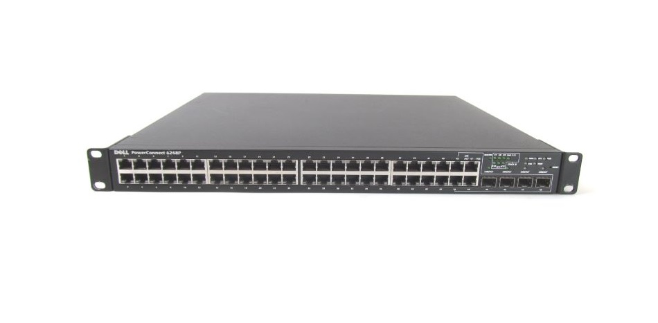 7X2NJ | Dell PowerConnect 6248P 48-Port Gigabit Switch with Ears