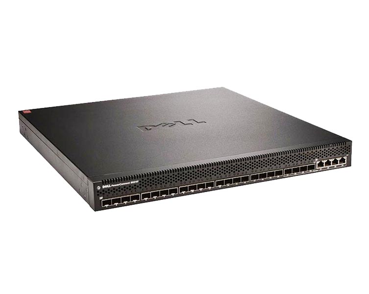 8024F | Dell PowerConnect 24-Port 24 x 10Gb SFP+ + 4 x 10/100/1000 Gigabit Ethernet Fiber Switch 8024F | Dell PowerConnect 24-Port 24 x 10Gb SFP+ + 4 x 10/100/1000 Gigabit Ethernet Fiber Switch
