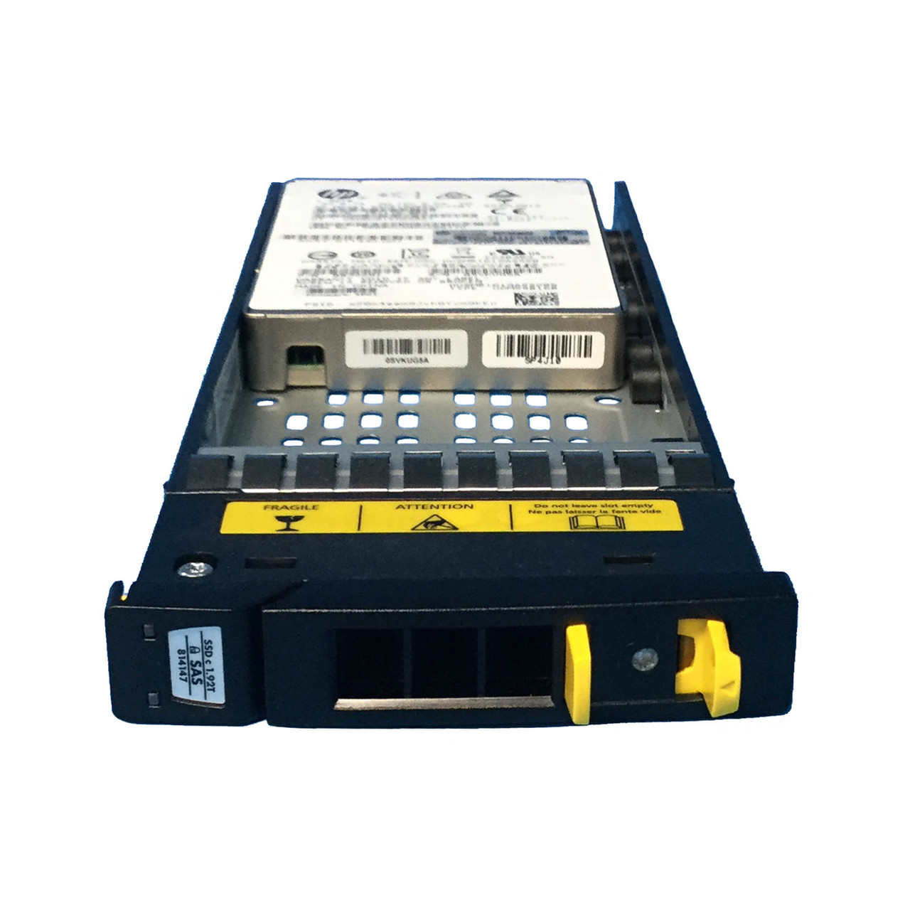 814147-001 | HPE 3PAR 1.92TB SAS 2.5-inch Solid State Drive 6G Cmlc M6710
