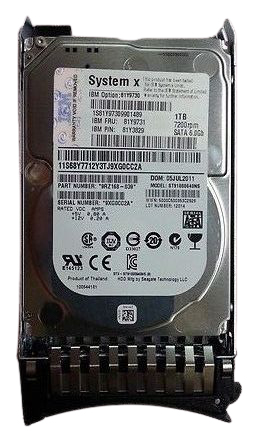 81Y9731 | IBM 1TB 7200RPM SATA 6Gb/s Nearline 2.5-inch SFF Hot-pluggable Hard Drive with Tray