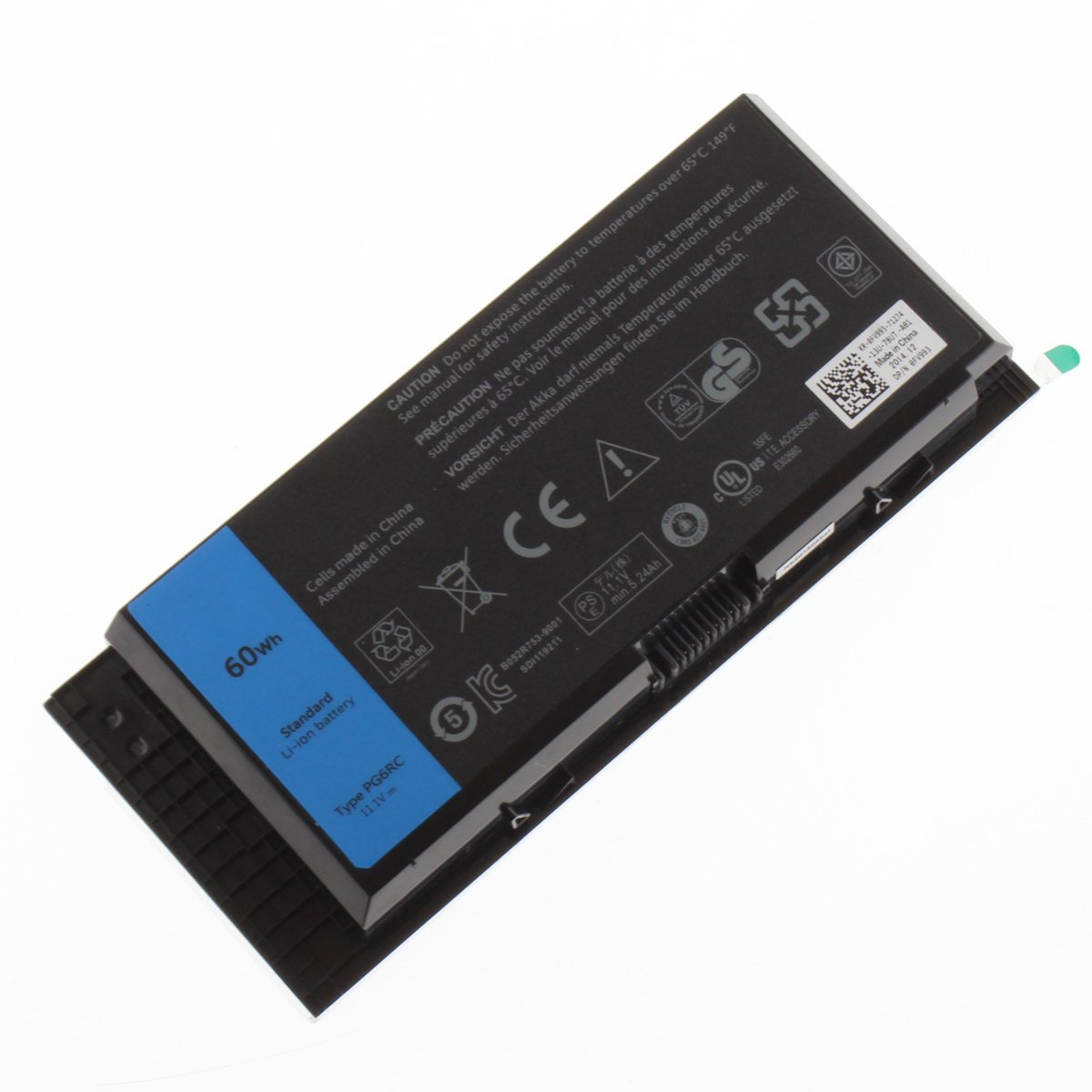 823F9 | Dell 6-Cell 58-WHr Battery for Latitude E6230 E6330 Laptops