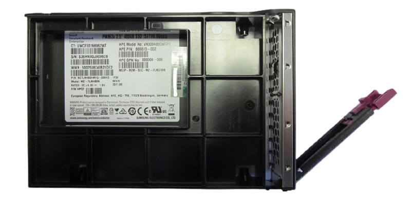 868927-001 | HPE 480GB SATA 6Gb/s Read-intensive 3.5-inch LFF Hot-pluggable Low Profile Converter Digitally Signed Firmware Solid State Drive