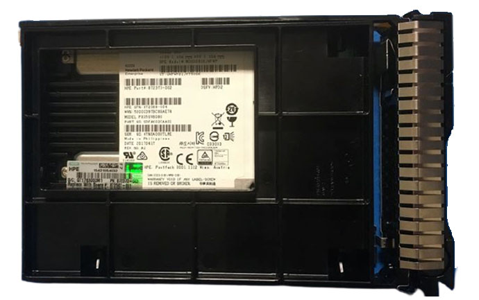 872507-001 | HPE 800GB SAS 12Gb/s Mixed-use 3.5-inch LFF Hot-pluggable SCC Digitally Signed Firmware Solid State Drive