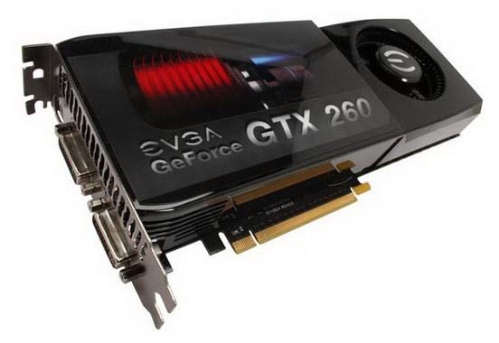 896-P3-1255-RX | EVGA nVidia GeForce GTX 260 Core 216 896MB DDR3 PCI Express Dual DVI Video Graphics Card