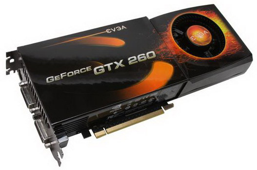 896-P3-1266-AR | EVGA nVidia GeForce GTX 260 FTW Edition 896MB 448-Bit GDDR3 PCI Express 2 Video Graphics Card