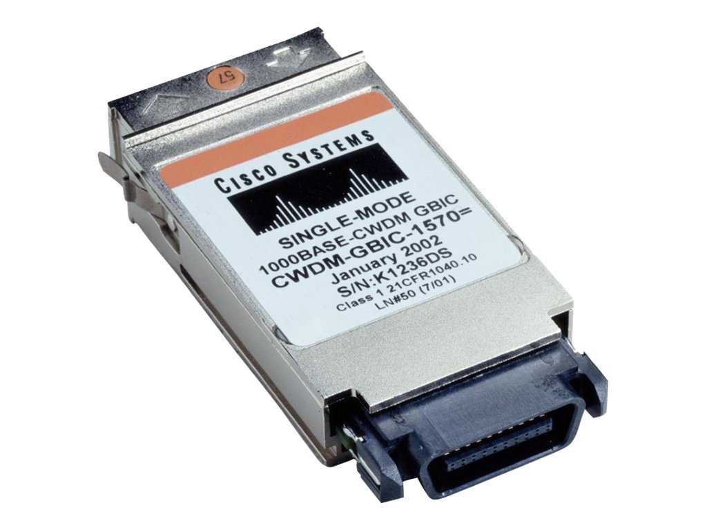 CWDM-GBIC-1570-RF | Cisco CWDM GBIC - GBIC transceiver module - Gigabit Ethernet