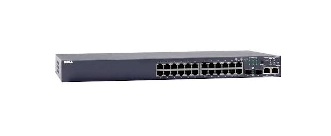 8H409 | Dell PowerConnect 3424 24-Ports 10/100 Ethernet Switch