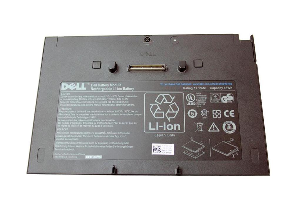 8J6HD | Dell 48WHr 11.1v. E4300/e4310 Slice Battery Type