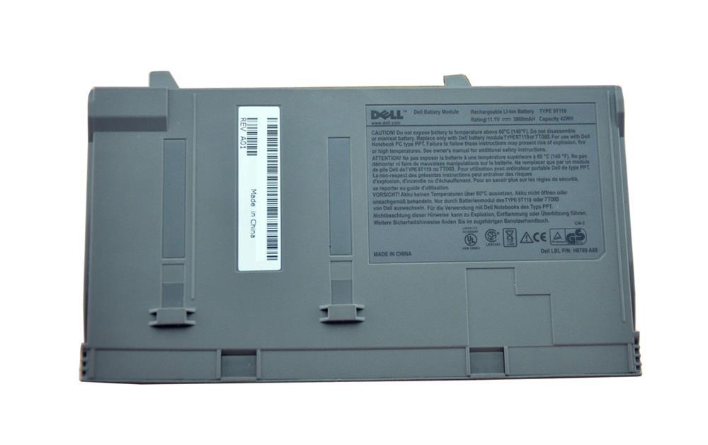 8T533 | Dell Latitude D400 Lithium Battery Second