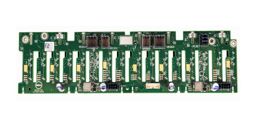 8X25D | Dell 16 Bay Hard Drive Backplane Controller