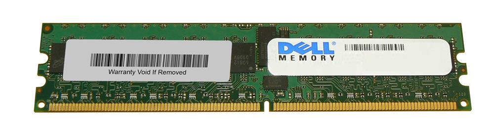 8Y664 | Dell 1gb 400mhz pc2-3200 240-pin cl3 ecc registered ddr2 sdram dimm genuine dell memory