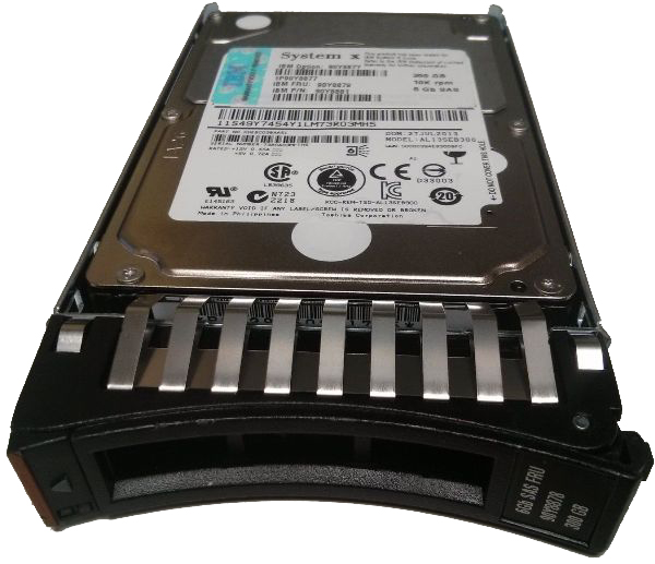 90Y8895 | IBM 300GB 10000RPM SAS 6Gb/s 2.5-inch Hot-pluggable Hard Drive with Tray