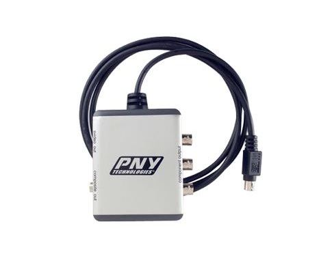 91004686A | PNY Technologies HDTV Breakout Composite Adapter Box S-Video