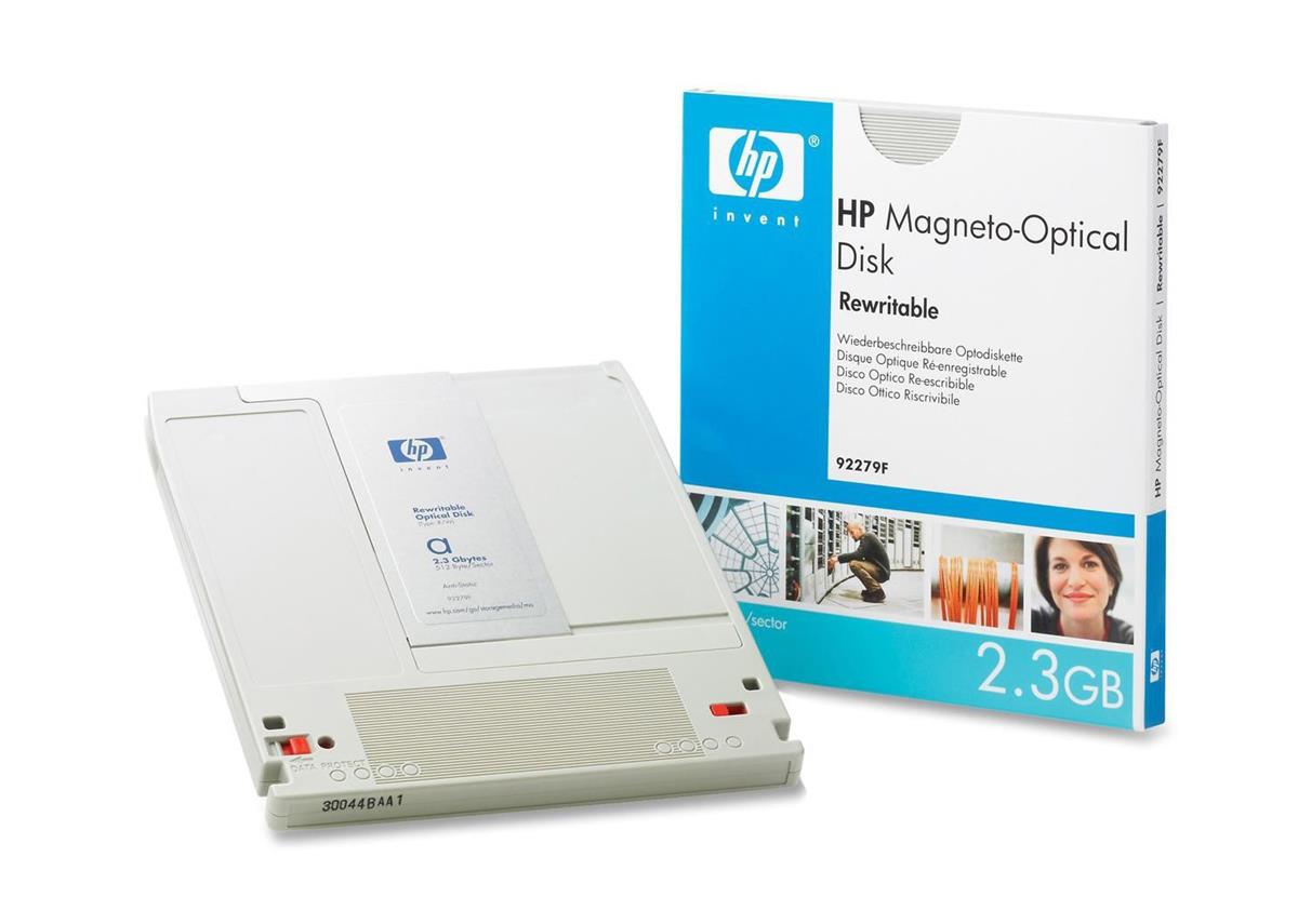92279F | HP Magento Optical Disk 5.25-inch Rewritable 512 Bytes / Sector 2.3GB Data Cartridge