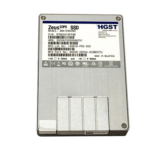 94000-02054-KI6BCCTU | HGST Zeus IOPS 800GB SAS 6Gb/s 2.5-inch Solid State Drive