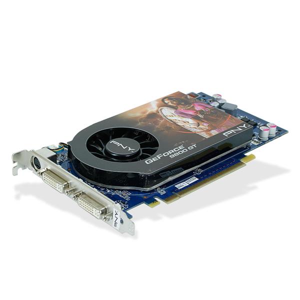 9800GT | PNY Tech PNY GeForce 512MB DDR3 PCI Express Dual DVI TV-out Video Graphics Card