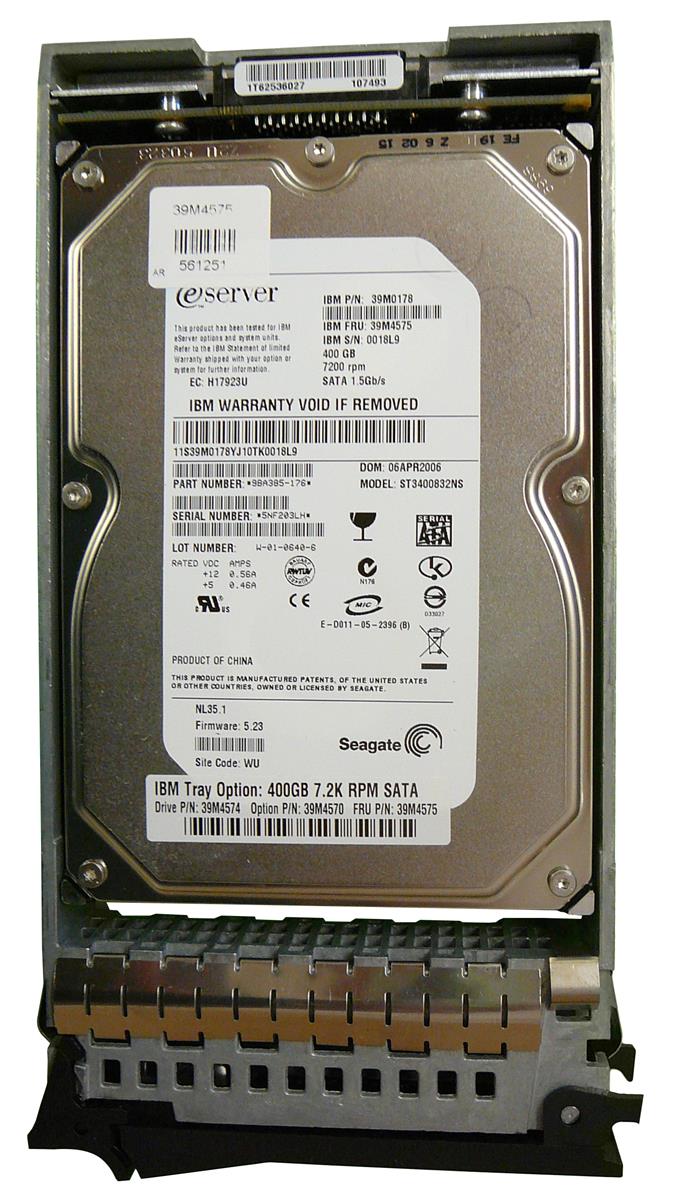 9BA385-176 | Seagate 400GB 7200RPM SATA 1.5 Gbps 3.5 8MB Cache Hard Drive