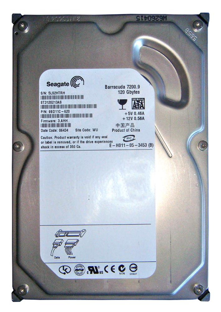 9BD11C-620 | Seagate 120GB 7200RPM SATA Gbps 3.5 2MB Cache Hard Drive
