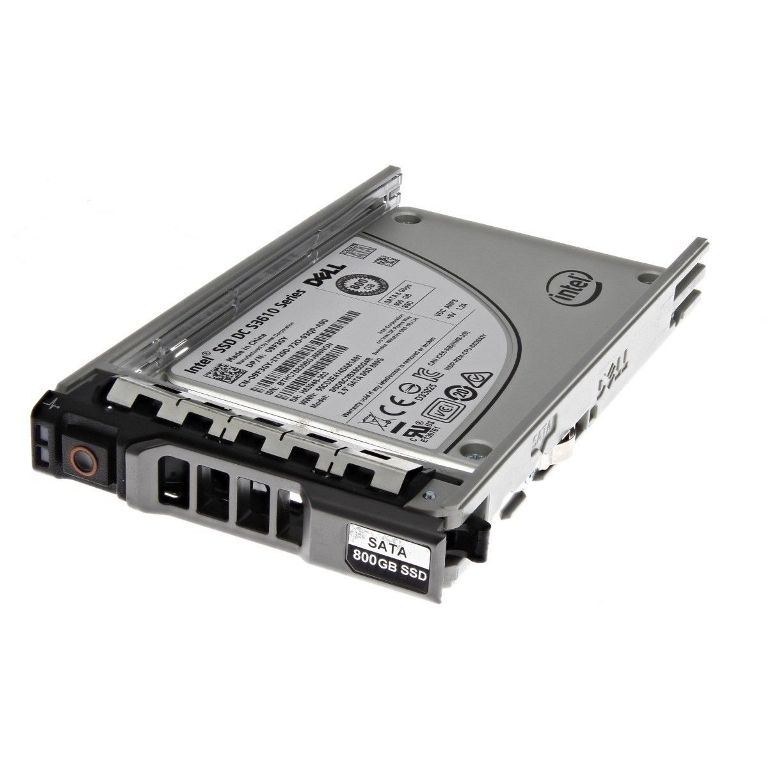 9F3GY | Dell 800GB Mixed-use MLC SATA 6Gb/s 2.5-inch Enterprise Class Intel DC S3610 Series Solid State Drive for PowerEdge Server
