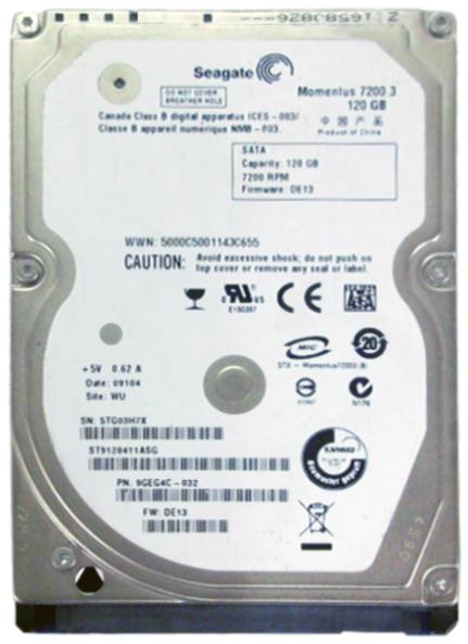 9GEG4C-032 | Seagate 120GB 7200RPM SATA Gbps 2.5 16MB Cache Momentus Hard Drive