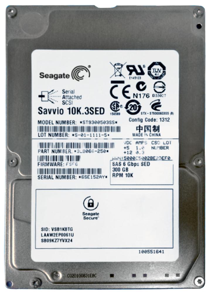 9LB066-250 | Seagate 300GB 10000RPM SAS Gbps 2.5 16MB Cache Hard Drive