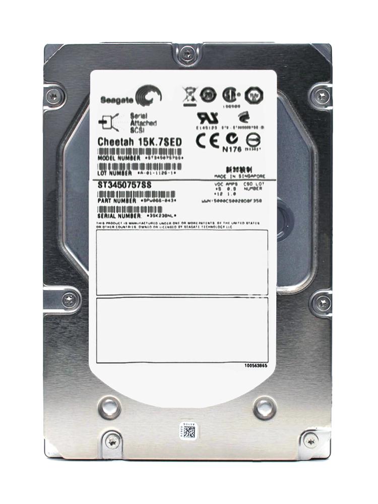 9PW066-043 | Seagate 450GB 15000RPM SAS 6 Gbps 3.5 16MB Cache Hard Drive