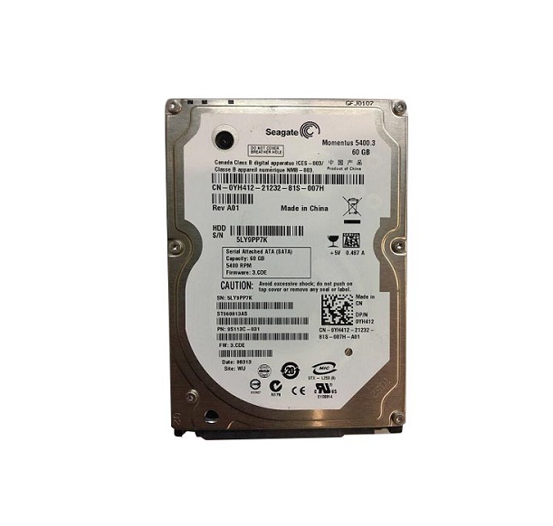9S113C-070 | Seagate 60GB 5400RPM SATA 8MB Cache 2.5-inch Hard Drive