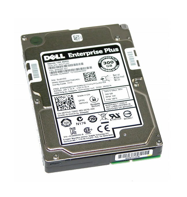 9XM066-257 | Dell EqualLogic 300GB 15000RPM SAS 6Gb/s 2.5-inch SFF Hard Drive 9XM066-257 | Dell EqualLogic 300GB 15000RPM SAS 6Gb/s 2.5-inch SFF Hard Drive