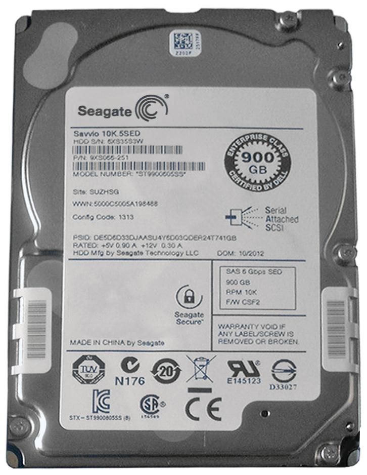9XS066-251 | Seagate 900GB 10000RPM SAS Gbps 2.5 64MB Cache Hard Drive