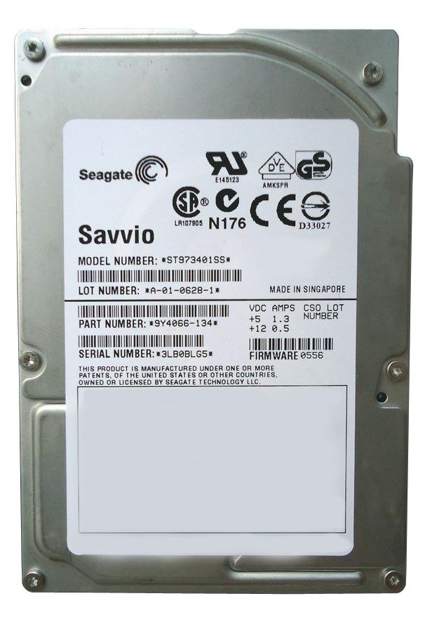 9Y4066-134 | Seagate 73GB 10000RPM SAS 3 Gbps 2.5 8MB Cache Hard Drive
