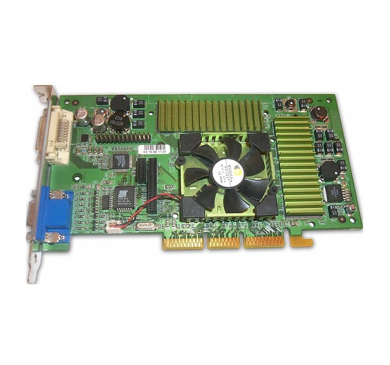 A6065-66510 | HP Nvidia Quadro2 PRO 4x AGP 64MB DDR SDRAM Memory DVI VGA Video Graphics Card