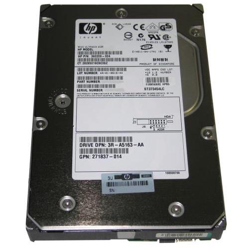 A9897-69001 | HP 73GB 15000RPM Ultra 320 SCSI 3.5 8MB Cache Hot Swap Hard Drive