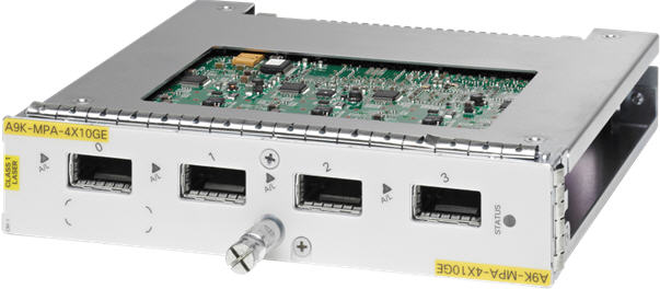 A9K-MPA-4X10GE | Cisco 4-Port 10-Gigabit Ethernet Modular Port Adapter Expansion Module 4-Ports