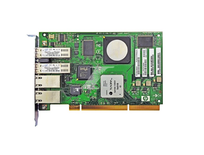 AB465A | HP PCI-X Dual Port 2Gb Fibre Channel 1000BaseT Adapter