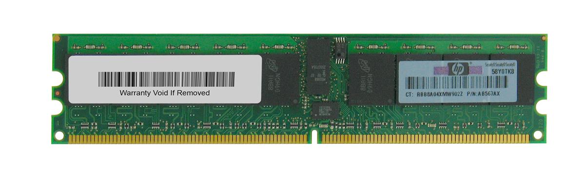 AB567AX | HPE 8GB DDR2 PC2-5300 ECC DIMM