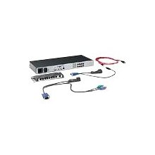 AF616A | HP Server Console Switch 0X2X8 KVM Switch PS/2 CAT5 Stackable