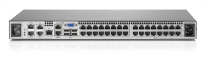 AF622A | HP IP Console G2 Switch with Virtual Media and CAC 4X1EX32 KVM Switch USB CASCADABLE