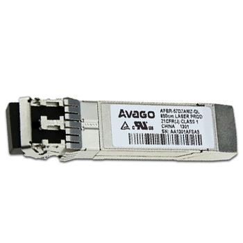 AFBR-57D7AMZ-QL | AVAGO 8Gb/s Fibre Channel, SFP+ Shortwavelength Transceiver