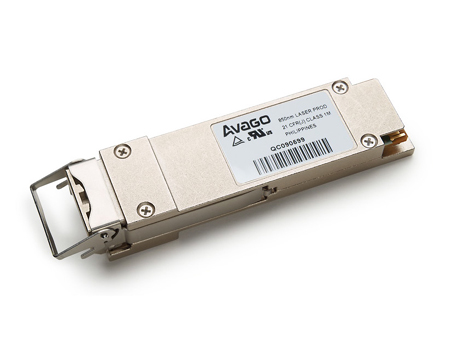 AFBR-79EQDZ | AVAGO 40 Gigabit Ethernet and InfiniBand QSFP+ Pluggable Parallel Fibre Optics Module