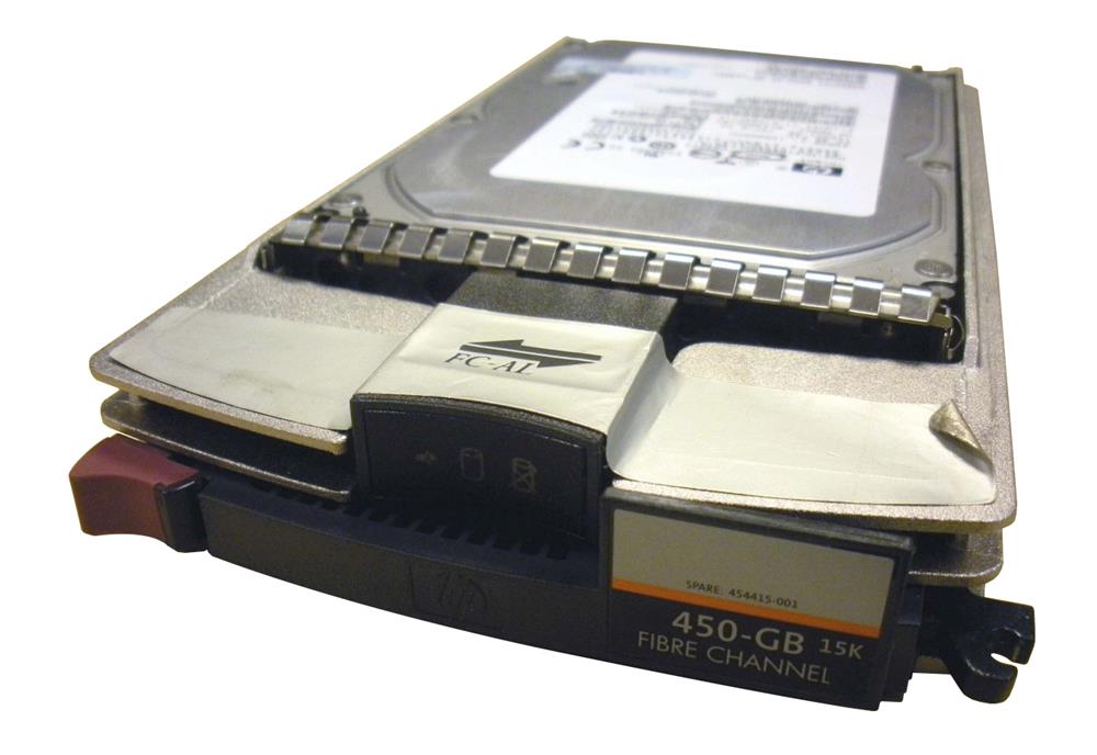 AG804B | HP 450GB 15000RPM Fibre Channel 4GB/s Hot-Pluggable Dual Port 3.5-inch Hard Drive