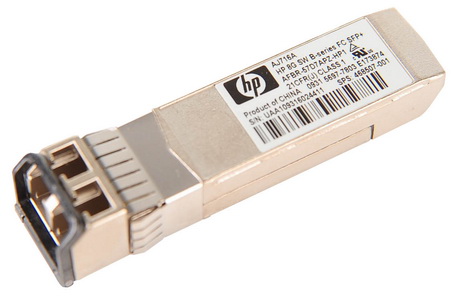 AJ716AOB | HP B-Series 8GB Short Wave Fibre Channel (FC) Transceiver Module