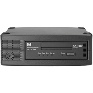 AJ828A | HP StorageWorks DAT320 160GB (Native) / 320GB (Compressed) SAS 5.25-inch Half Height External Tape Drive