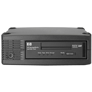 AJ828A#ABA | HP StorageWorks DAT320 160GB (Native) / 320GB (Compressed) SAS 5.25-inch Half Height External Tape Drive