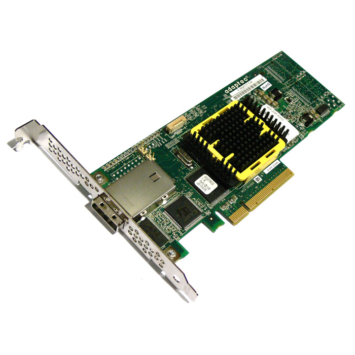 ASR-2045 | Adaptec 2045 4 Port SATA/SAS PCI-E 8X 128MB DDR2 Cache RAID Controller Card